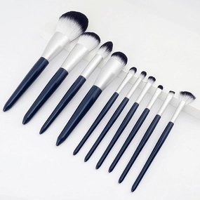 10 Pieces Of Makeup Brush Set Eye Shadow Brush Soft Hair Powder Brush Powder Blusher Brush