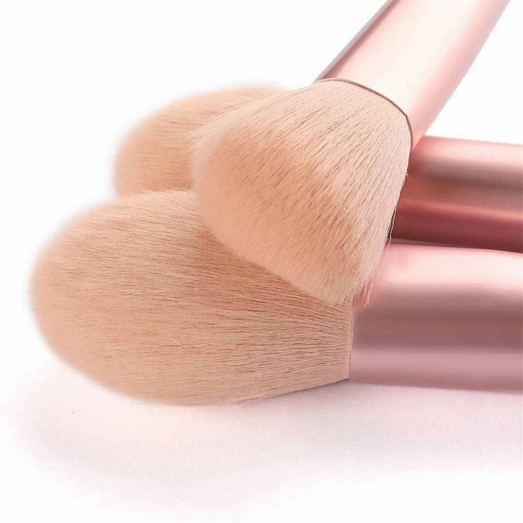 11pcs Makeup Brushes Sets Tools Cosmetic Powder Contour Blush Lip Eyeshadow Concealer Foundation Brush Kit(Color:Svart)