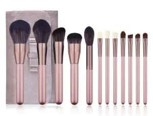 12 Piece Makeup Brush Set