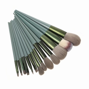 13pcs Multifunctional Makeup Brush Kit Blush Brush for Women Premium Synthetic Makeup Applicator Daily and for Eye and Face
