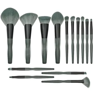 14 Pieces Of Makeup Brush Set, Loose Powder, Eye Shadow, Hair Brush, Beauty Tools