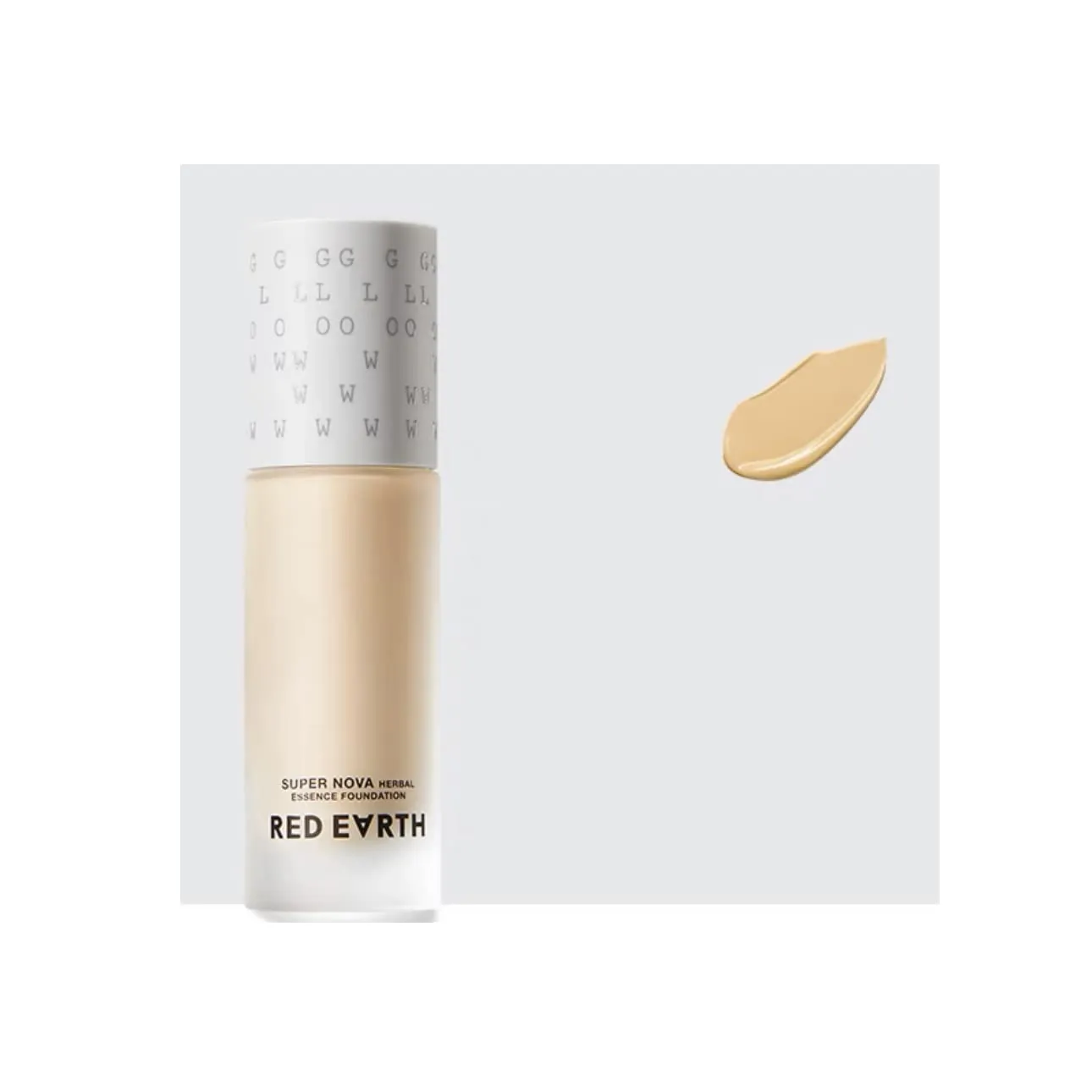 1PC Red Super Nova Earth Essence Foundation, Professional Full Coverage Long Lasting Oil-Control Moisturizing Concealer Liquid Foundation Create Flawless Skin, 30g (401#)
