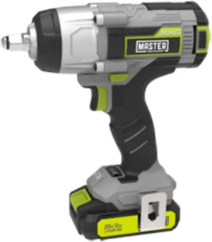 20 Volt Cordless Impact Wrench Kit with Brushless Motor for Power Impact Wrenches, Tools, and Home Improvement, Grey