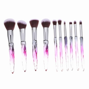 30pcs Professional Makeup Brush Set Premium Cosmetic Kit for Blending Highlighting Contouring Irregular Handle Design for Women Makeup