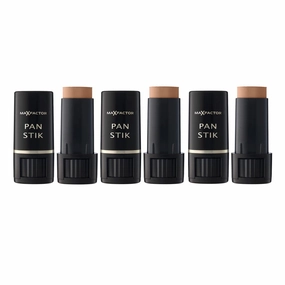 3 x Max Factor Pan Stik Foundation 9g 97 Cool Bronze
