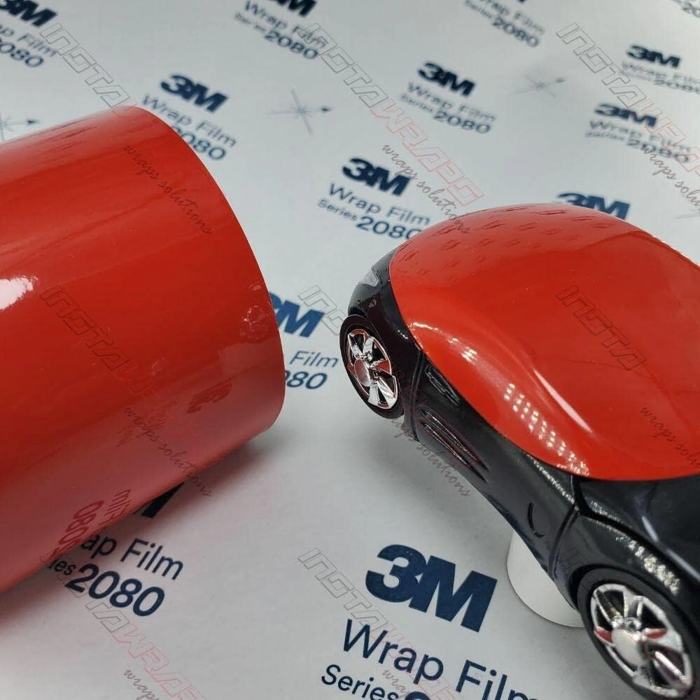 3M 2080 G13 Gloss HOT Rod RED 5ft x 2ft (10 sq/ft) Car Wrap Vinyl Film