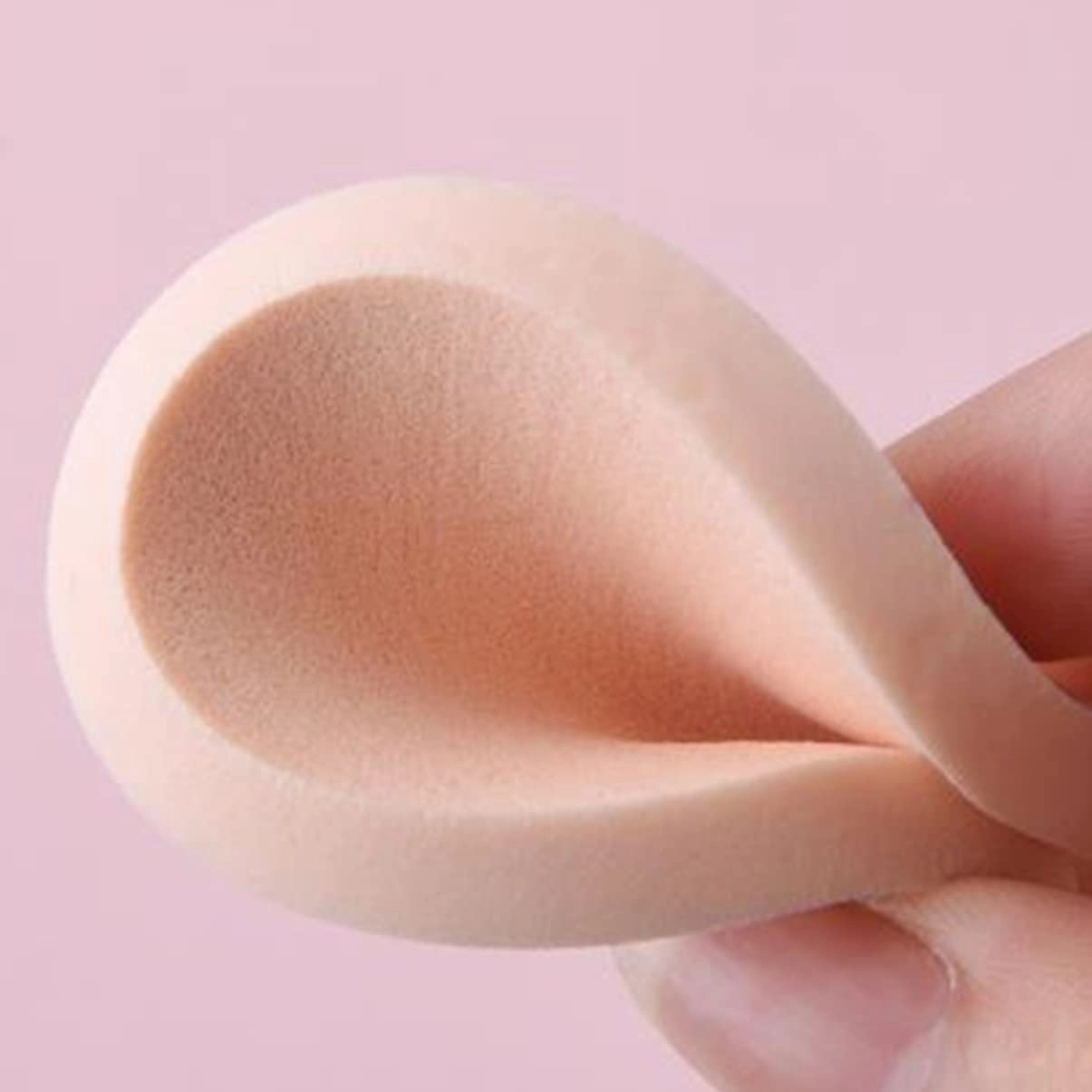 3sets Makeup Removal Pads Latex Cotton Round Powder Puff Fade-resistant Portable Comfortable Makeup Sponge 24pcs*3