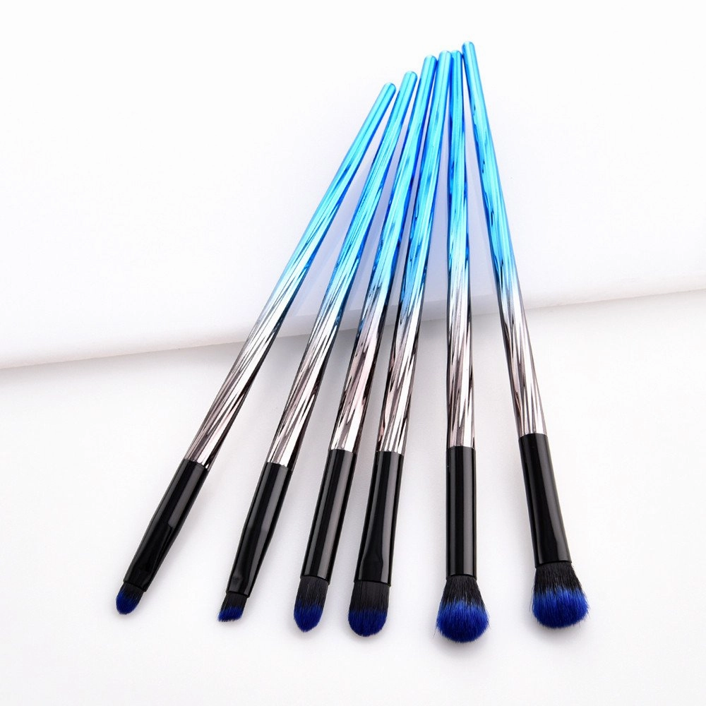 6pcs Makeup Brushes Set Foundation Powder Eyeshadow Eyeliner Lip Brush Tool Liner Brush