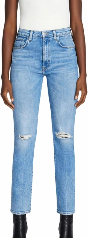 7 For All Mankind Women's Easy Slim Pants