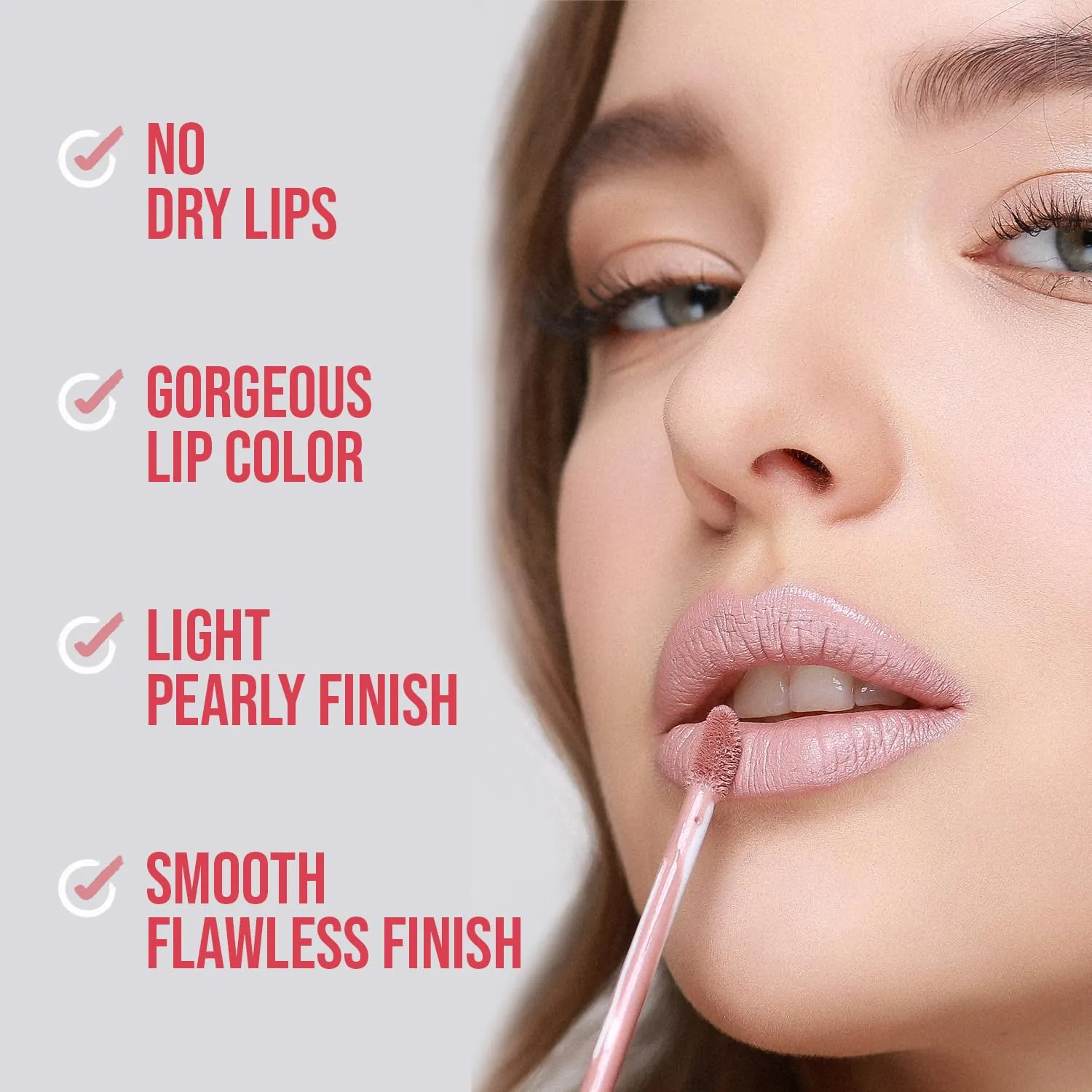aden Satin Lipstick - 7ml - Long-Lasting, Non-Drying, Creamy Texture & Silky Finish (07 Shimmering Fuchsia)