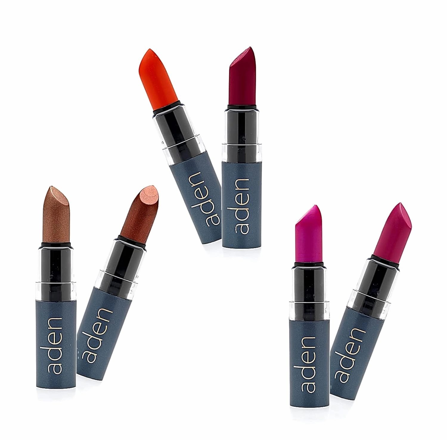 aden Hydrating Lipstick – 3.5gr – Non-Smudging & Light weight – Highly Pigmented & Long Lasting – MADE IN ITALY (28 Fashion Fuchsia)