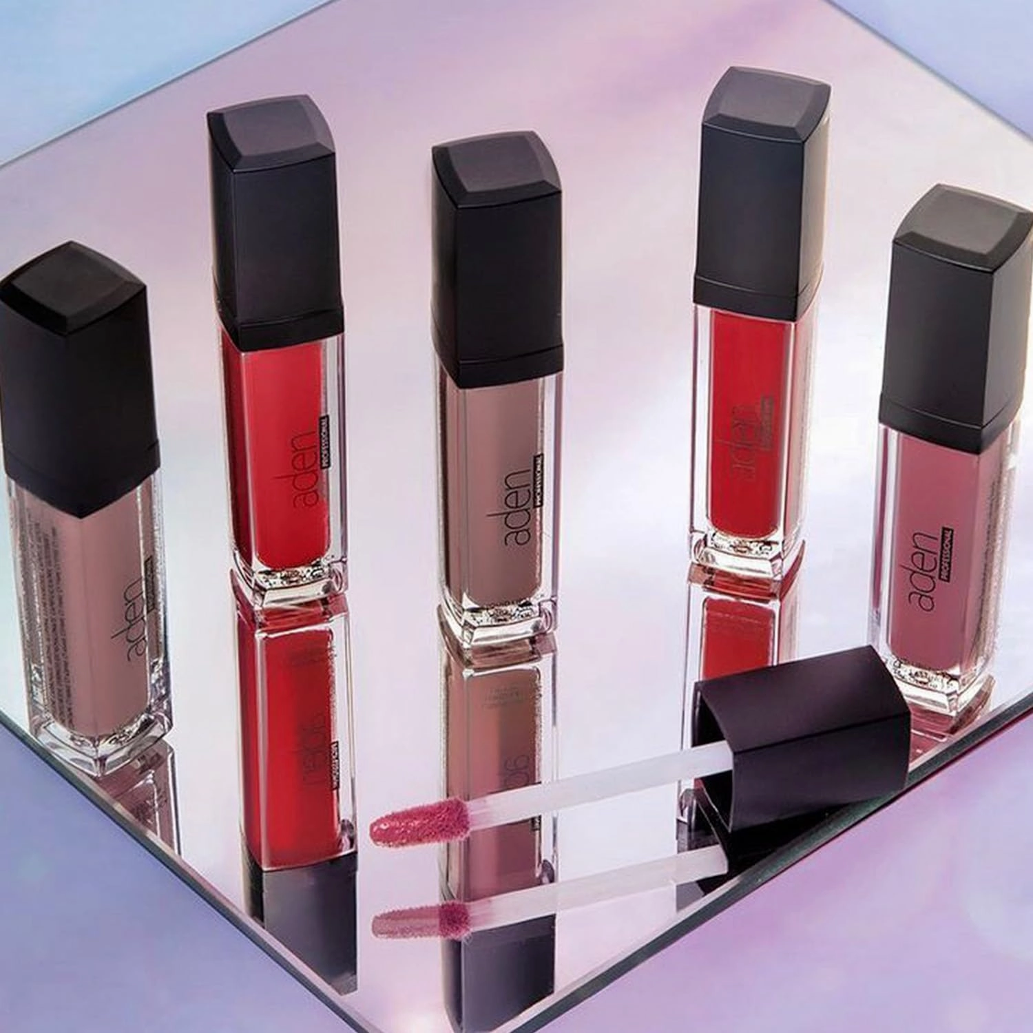 aden Plumping Lip Lacquer Dress up your lips with this amazing 3D fluid lipstick 6ml MADE IN ITALY (02 Orange)