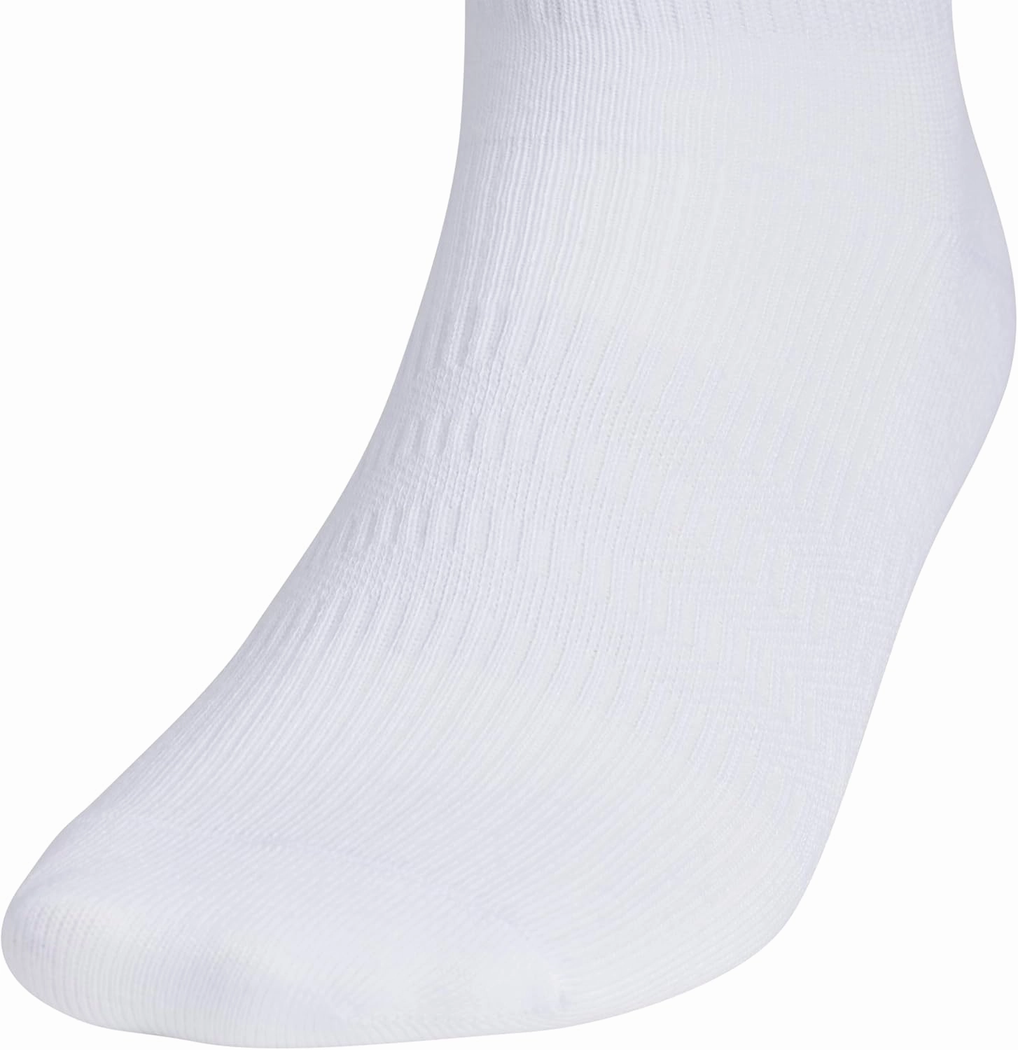 adidas Men's Superlite Quarter Socks 6-Pack, Durable, Lightweight, Athletic Breathable with Compression Arch Support