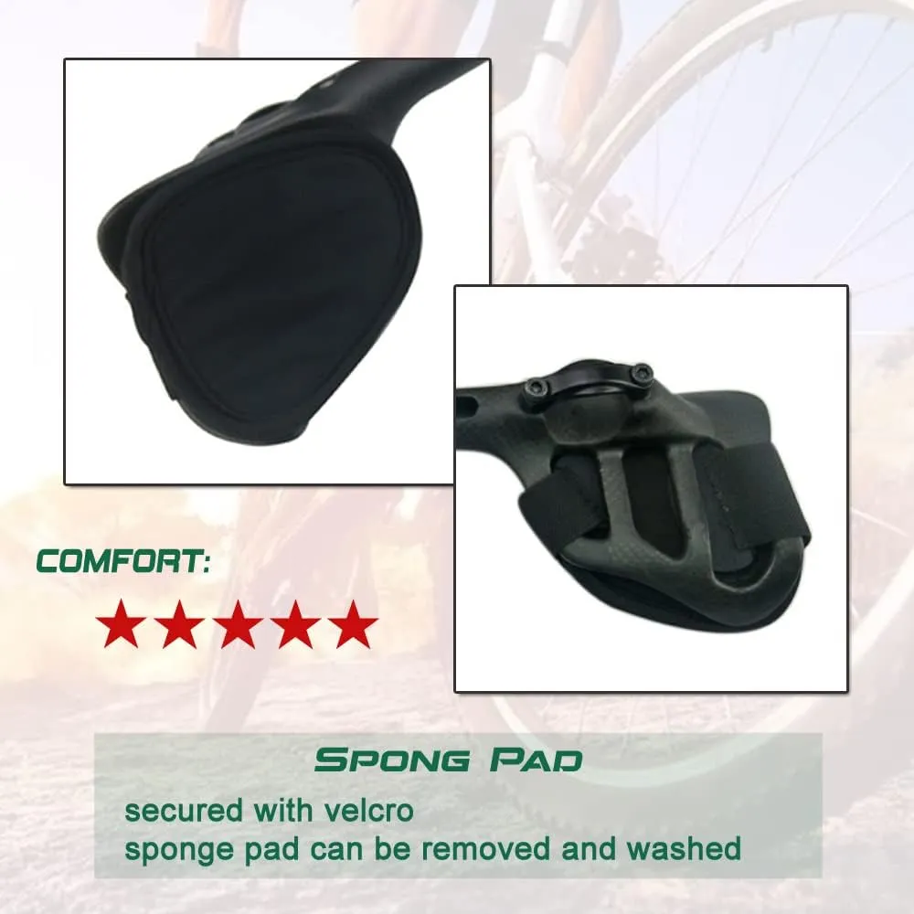 aerobars for road bike carbon aero handlebars for Road Bike tri bike bull horn triathlon bike handlebar for Touring Bike and rest handlebar