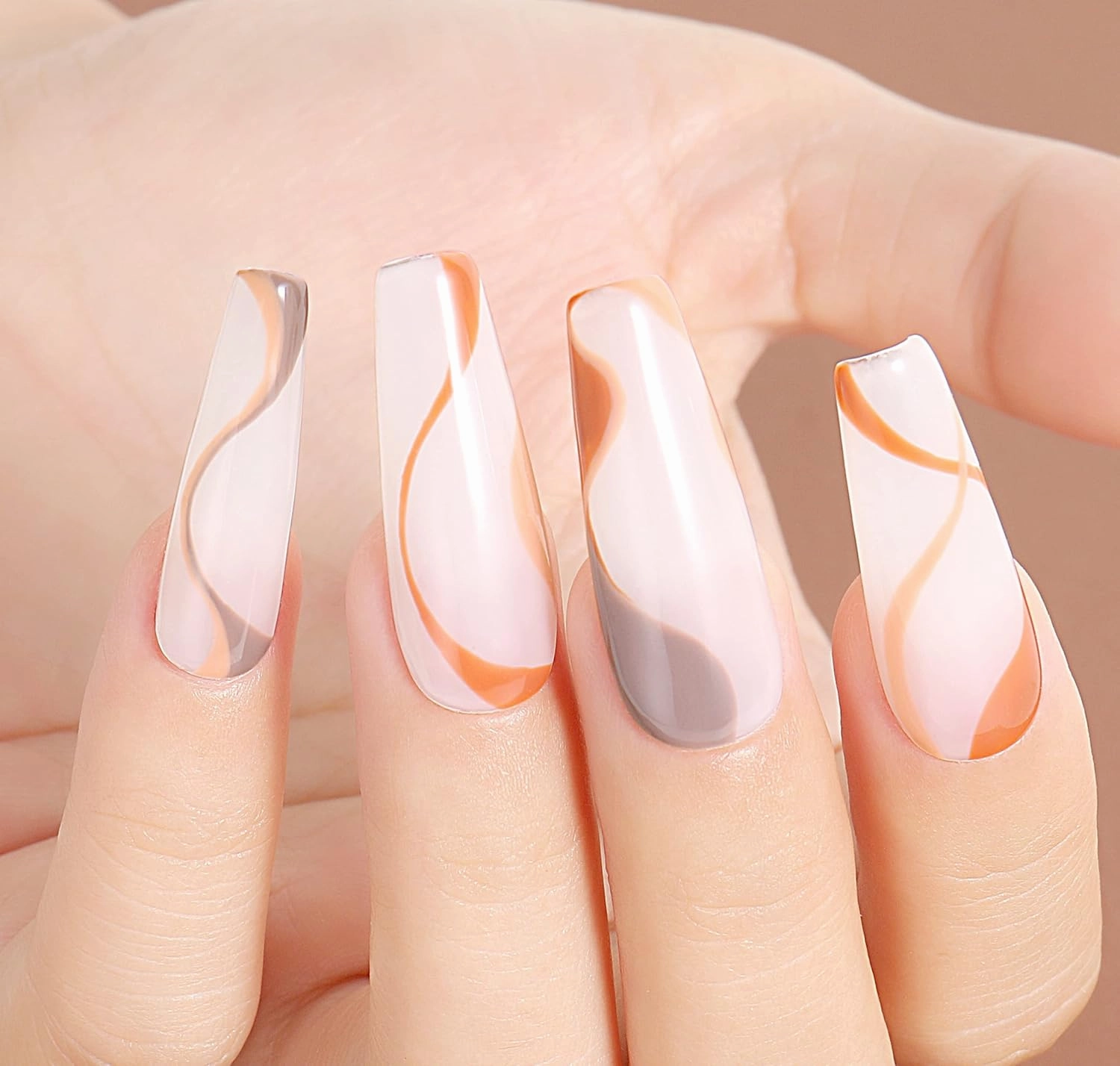 AIMEILI Soak Off U V LED Nude Brown Gel Nail Polish Color, Nudes Neutral Color Gel Kit for Halloween Nail Art Gifts for Women Mother Gift Set Of 12pcs X 8ml - Kit Set 1