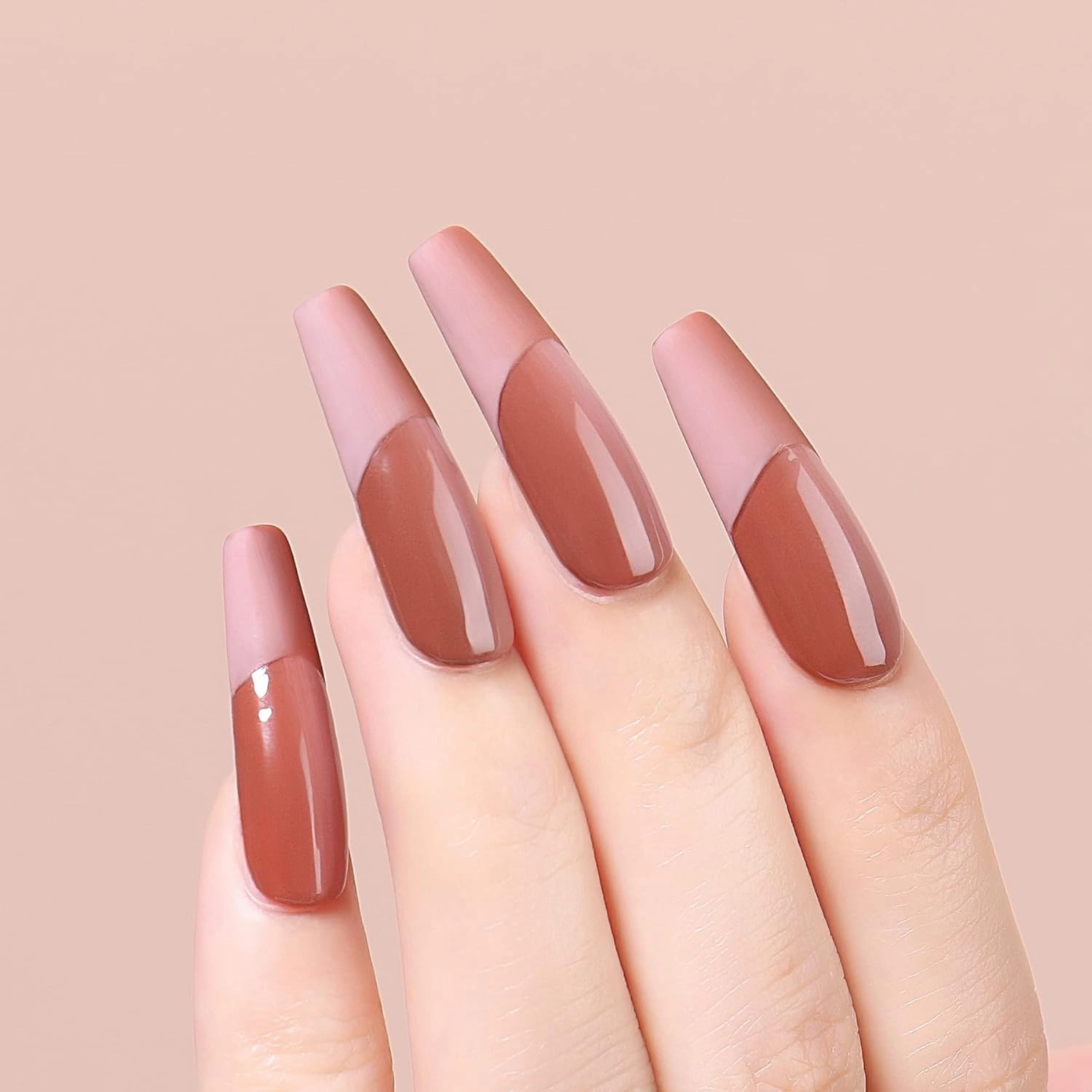 AIMEILI Soak Off U V LED Nude Brown Gel Nail Polish Color, Nudes Neutral Color Gel Kit for Halloween Nail Art Gifts for Women Mother Gift Set Of 12pcs X 8ml - Kit Set 1