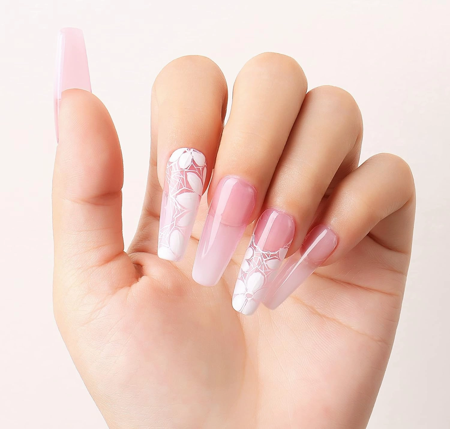 AIMEILI Transparent Jelly Milky White Sheer Pink Nude Gel Polish Kit, Soak Off Sheer Gel Nail Polish Set Of 12pcs X 8ml - Kit Set 3