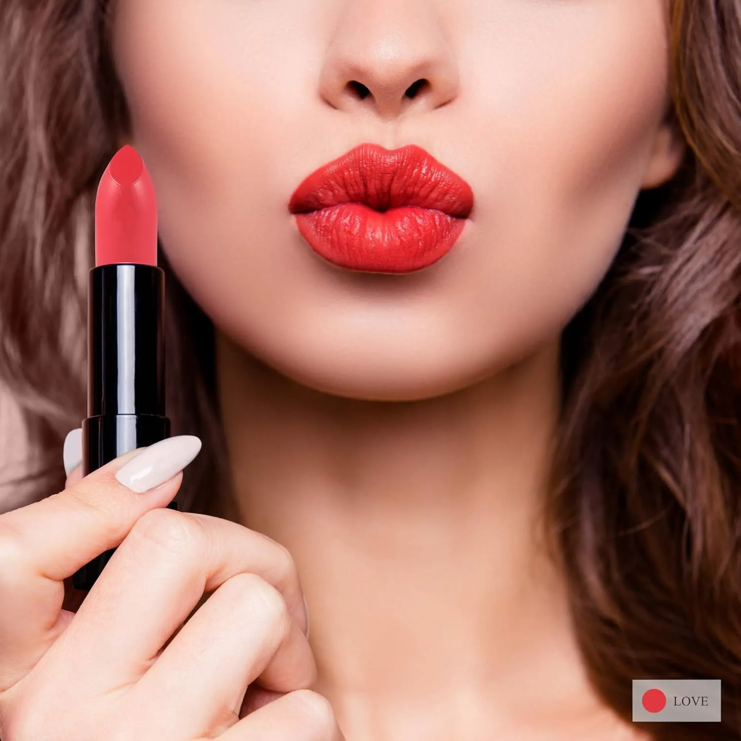 All Natural Lipstick, Semi Matte Lip Color, Moisturizing Lipstick, Non Toxic, Non GMO, Highly Pigmented, Long Lasting Lipstick, Vegan Makeup for Women (7 Shades)