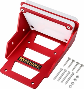 Aluminum Transom Trolling Motor Mount for Kayak, Trolling Motor Transom Mount, Transom Trolling Motor Mount, Kayak Trolling Motor Mount with Bracket (Red)