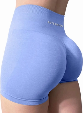 Amplify Seamless Scrunch Workout Shorts Intensify Women's Yoga High Waist Athletic Gym Running Sports Fitness