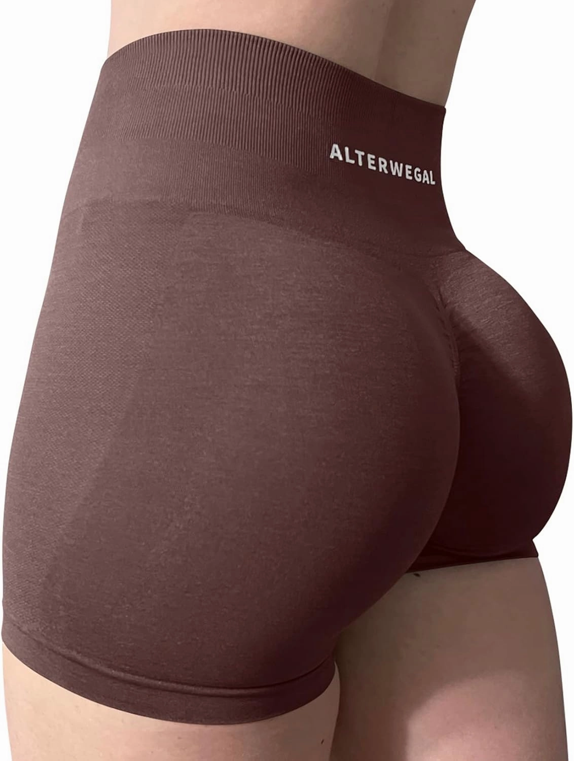 Amplify Seamless Scrunch Workout Shorts Intensify Women's Yoga High Waist Athletic Gym Running Sports Fitness