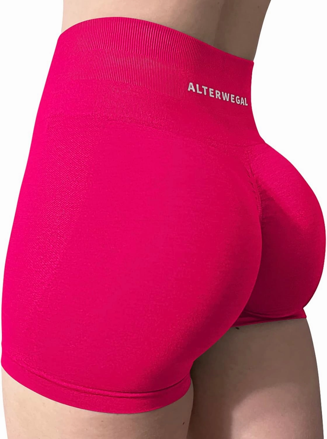 Amplify Seamless Scrunch Workout Shorts Intensify Women's Yoga High Waist Athletic Gym Running Sports Fitness
