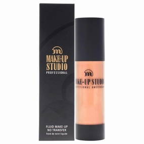 Amsterdam Make-Up Fluid Foundation No Transfer - Creates A Soft-Focus, Velvety Natural Finish - Delivers Long-Wearing Light To Medium Coverage - Wb3 Natural Beige - 1.18 Oz,S0658/NB