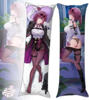 Anime Honkai Game Star Rail Kaf-ka Peach Skin 50x150 cm Hugging Body Pillow Case Otaku Throw Pillow Cushion Cover (Kaf-ka b)