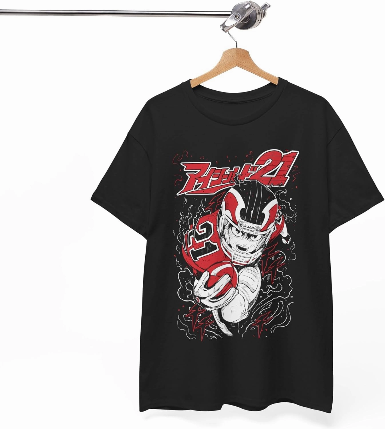 Anime Eyeshield 21 T-Shirt Sports Soccer Graphic Kawaii Anime Gamer Streetwear Aesthetic Unisex T-Shirt