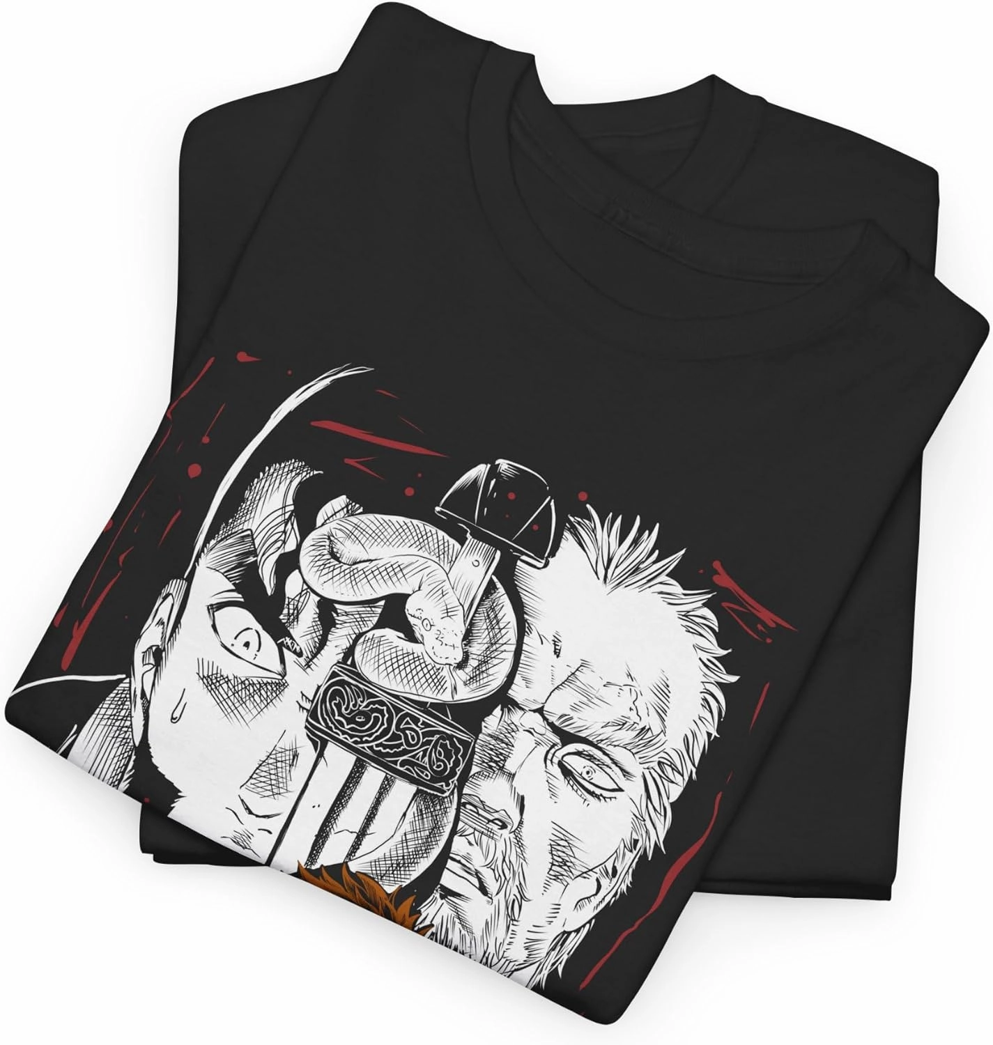 Anime Vinland Saga T-Shirt Viking Spirit of Legendary Warriors Aesthetic Cosplay Otaku Unisex T-Shirt