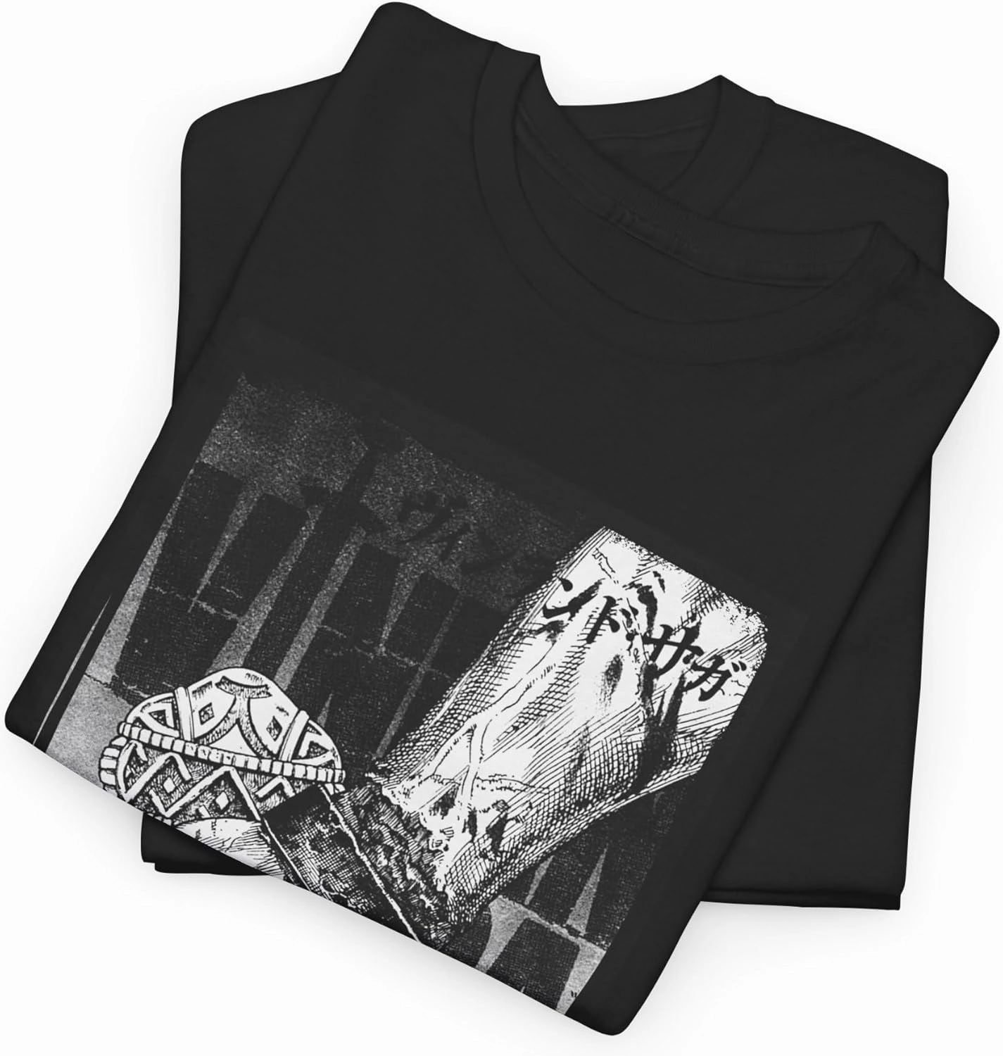Anime Vinland Saga T-Shirt Viking Spirit of Legendary Warriors Aesthetic Cosplay Otaku Unisex T-Shirt M-11