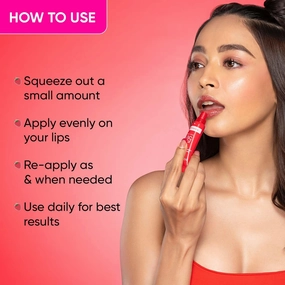 Apricx Peptide Barrier Repair Lip Balm Spf 50,Pa   |Red Romance|Uva/Uvb Lip Protection|Soft Tinted Lip Moisturizer|Boosts Collagen&Instantly Plumps Lip|Prevents Pigmentation|10Gm,1 Count