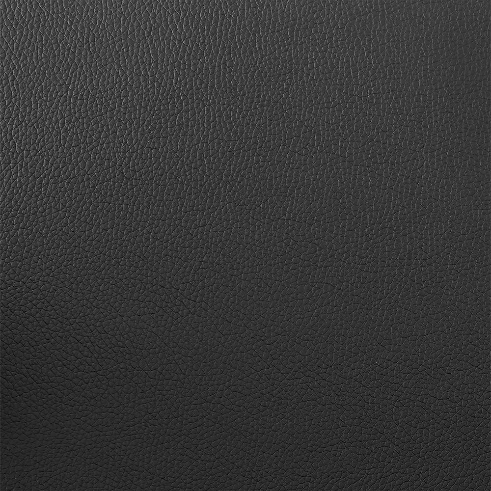Armen Living Cassie Dining Chair in Black Faux Leather and Walnut Wood Finish 20D x 21W x 31H in
