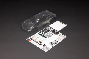 ARRMA VORTEKS 2WD Clear Body - Hidden Body Mount (inc Decals/Window Masks), ARA-1554