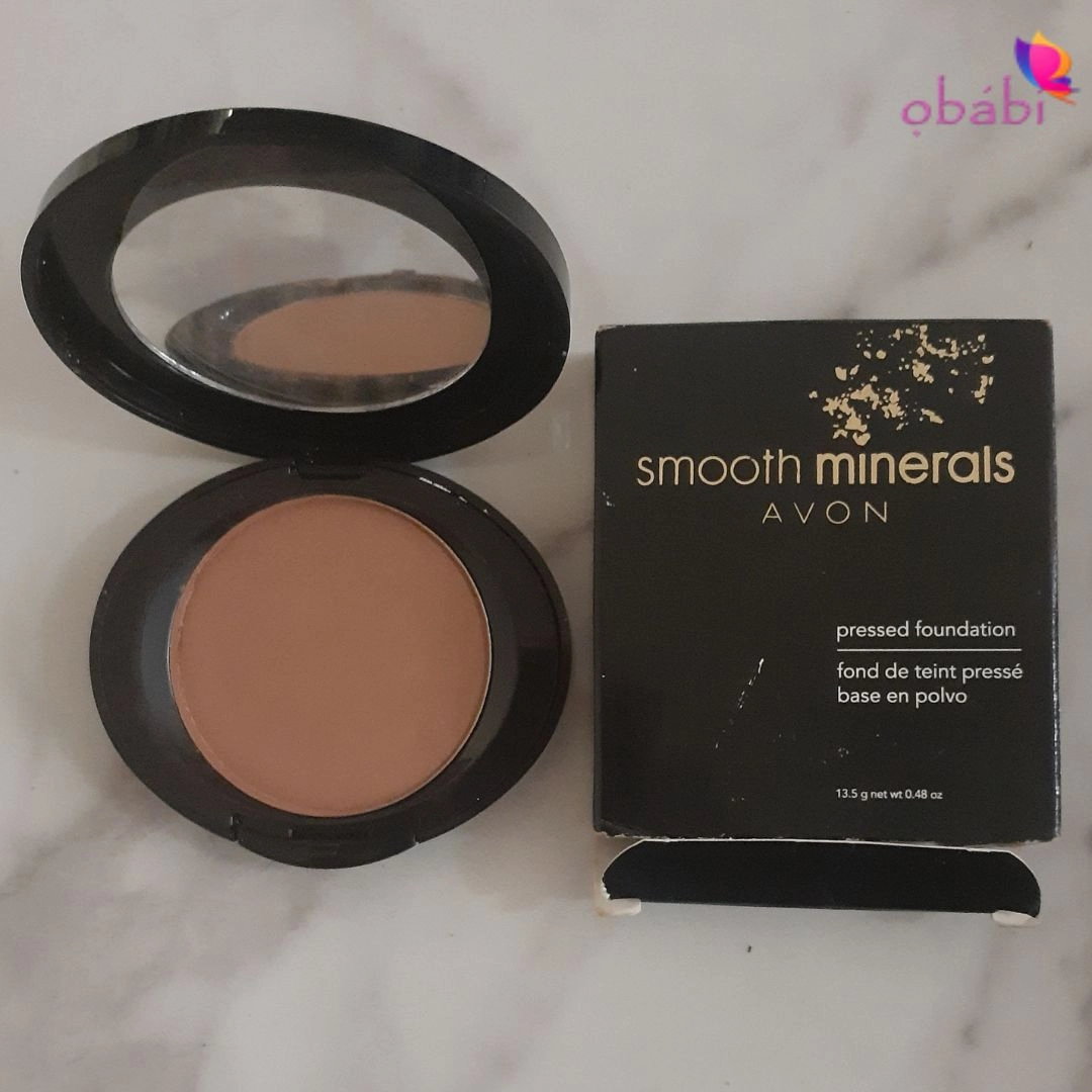 Avon Smooth Minerals Pressed Foundation | Spice