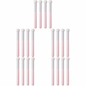 balacoo 20pcs Mushroom Makeup Sponge Ergonomic Handle for Comfortable Application for Foundation Concealer and Creams Versatile Beauty Tool for Home and Salon Use
