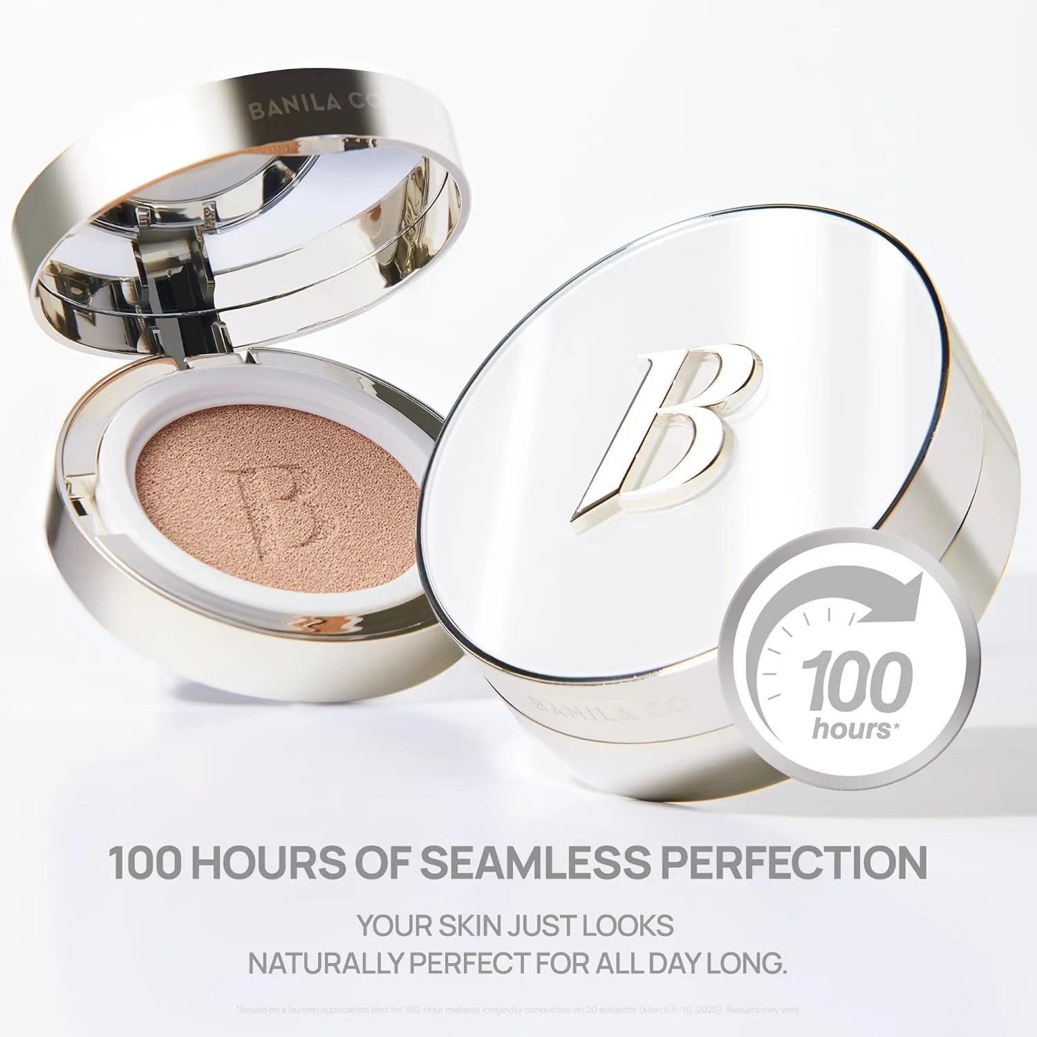 BANILA CO Covericious Ultimate Cover Cushion | Up to 100HR Long-Wear Foundation | 20 Shades for All Skin Tones | Matte & Lightweight Finish | Korean Cushion Foundation (14g / 0.49 oz), 26W CINNAMON