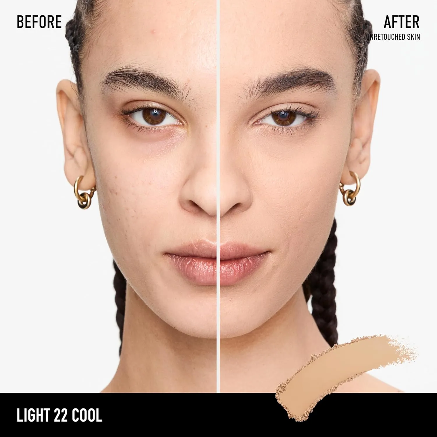 bareMinerals Barepro Skin-Perfecting Powder Foundation, Matte Pressed Powder Foundation Full Coverage with Plant-Based Squalene, Oil Control, Vegan