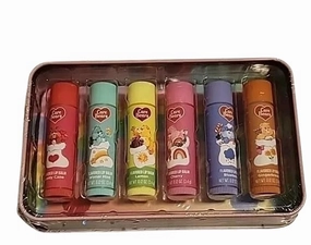 Bears Cherry, Candy Cane, Winter Mint, Lemon, Blueberry, Gingerbread Flavored Holiday Lip Balm Tin 0.12 oz (Pack of 1)