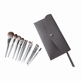 Beaupretty 14Pcs Makeup Brush Kit Multifunctional Cosmetics Tools with Soft Synthetic Fiber Powder Brushes Random Envelope Bag for Blending Contouring and Foundation Application