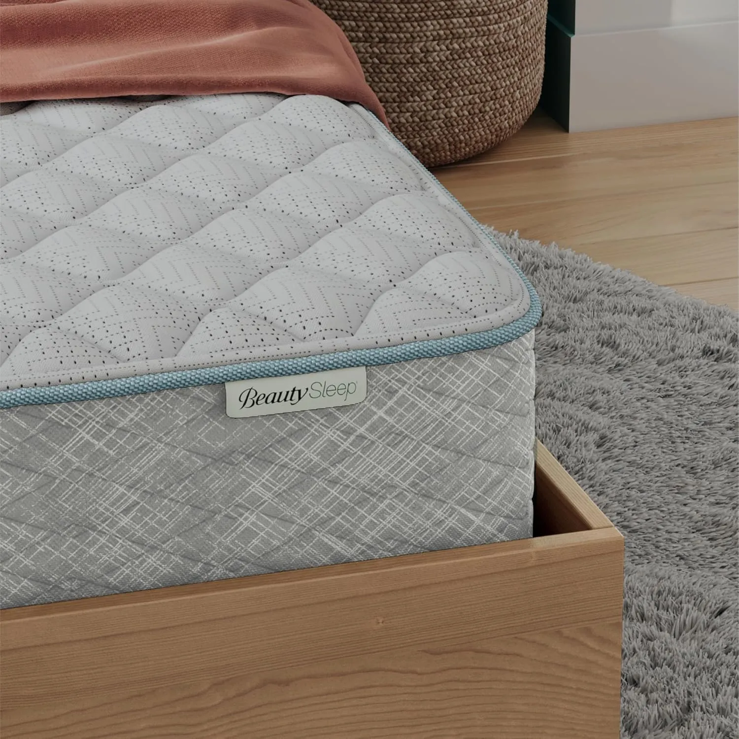 Beauty Sleep Midnight Slumber Medium 12" King Hybrid Mattress in a Box, Cooling, Breathable, and Pressure Relieving - 100 Night Trial, CertiPUR-US Certified and 10 Year Limited Warranty