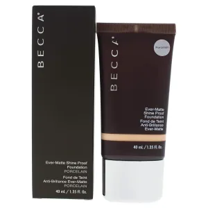 Becca Ever-Matte Shine Proof Foundation, Porcelain, 1.35 Ounce