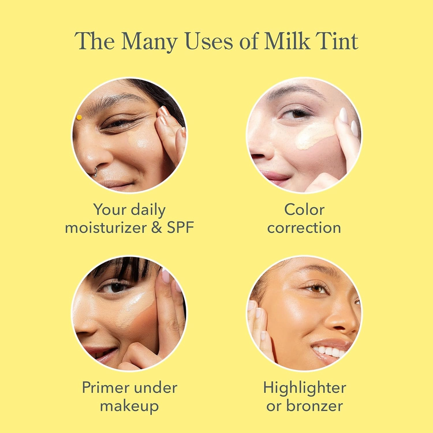 Beekman 1802 Milk Tint Face Primer with SPF 43, Light - Oxybenzone Free - 1 oz - Tinted Mineral SPF, Makeup Primer & Moisturizer - In Shade Light