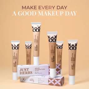 Beige: Serum Foundation Dewy Finish SPF30  Tube with Rosehip & Rice Starch