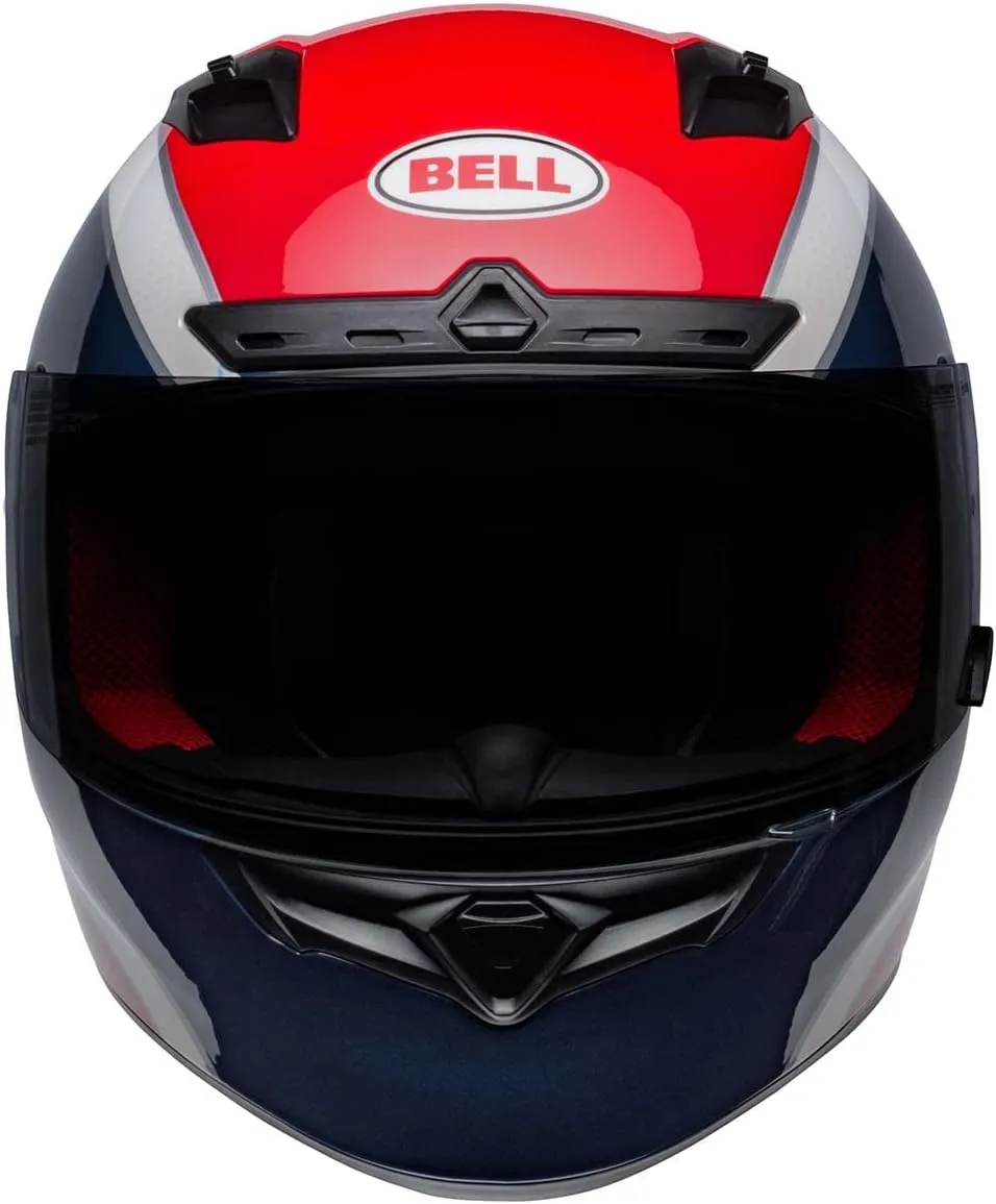 BELL Qualifier DLX MIPS Street Helmet (Classic Gloss Navy/Red - Medium)