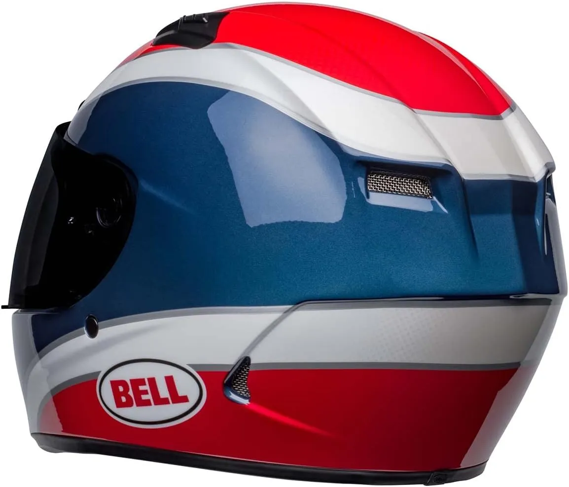 BELL Qualifier DLX MIPS Street Helmet (Classic Gloss Navy/Red - Medium)