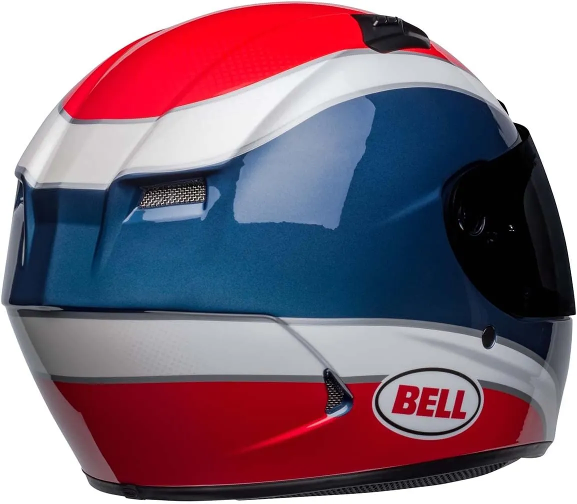 BELL Qualifier DLX MIPS Street Helmet (Classic Gloss Navy/Red - Medium)