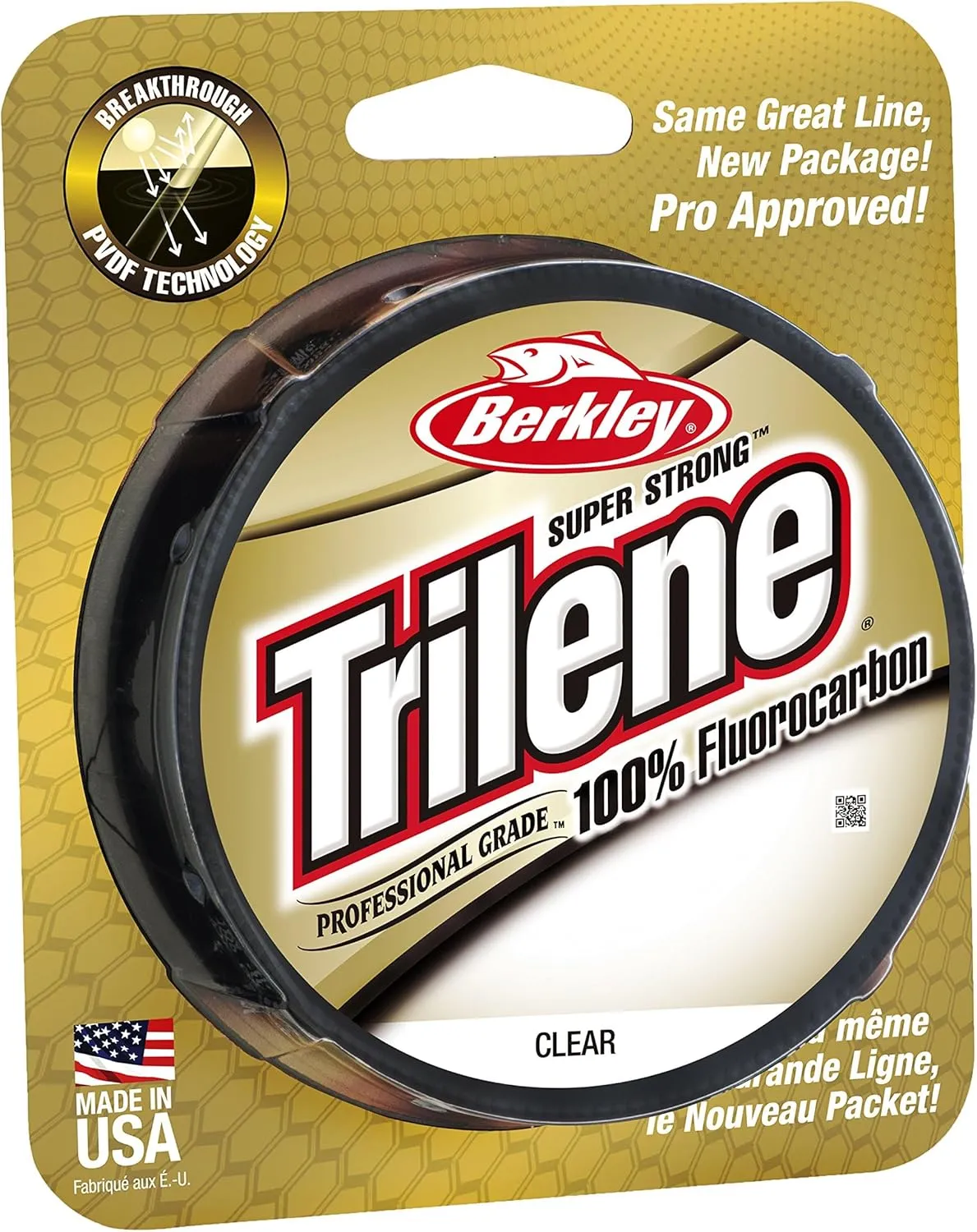 BerkleyTrilene 100% Fluorocarbon Ice Clear 0.010in | 0.25mm
