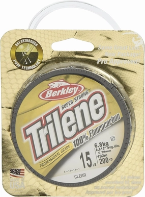 BerkleyTrilene 100% Fluorocarbon Ice Clear 0.010in | 0.25mm