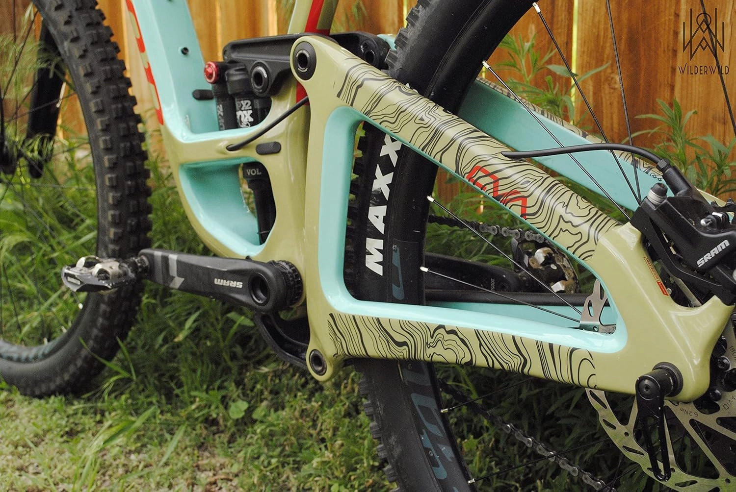 Bike Frame Protection Tape- High Impact Clear Vinyl Wrap Includes Tool (4”x72) Bicycle Frame Protector, Mountain Bike Frame Guard Chainstay Protector